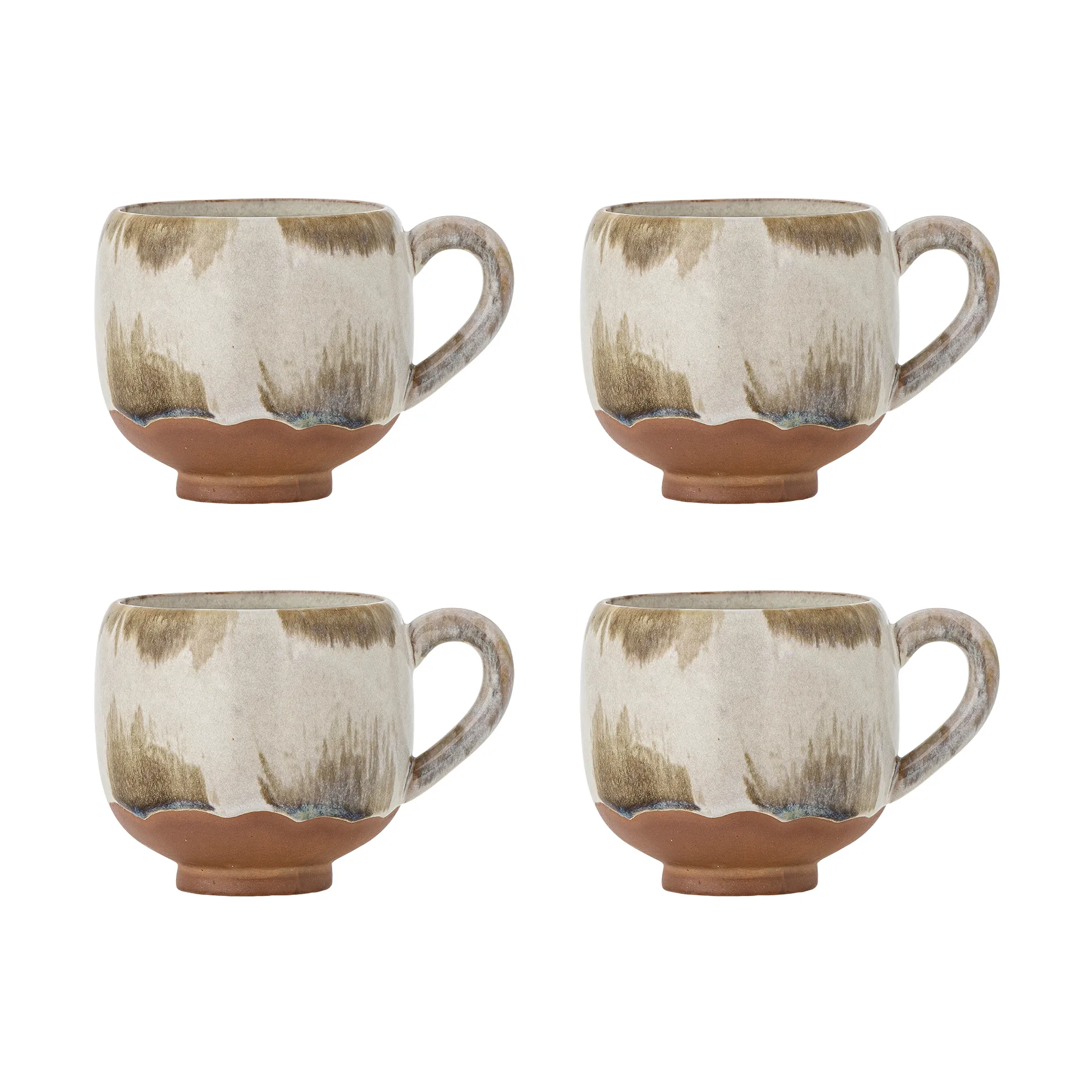 Taza Jade, pack de 4, Natural Bloomingville