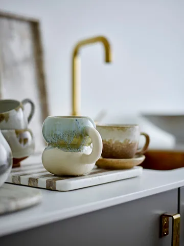 Taza Luna, pack de 4 - Azul - Bloomingville