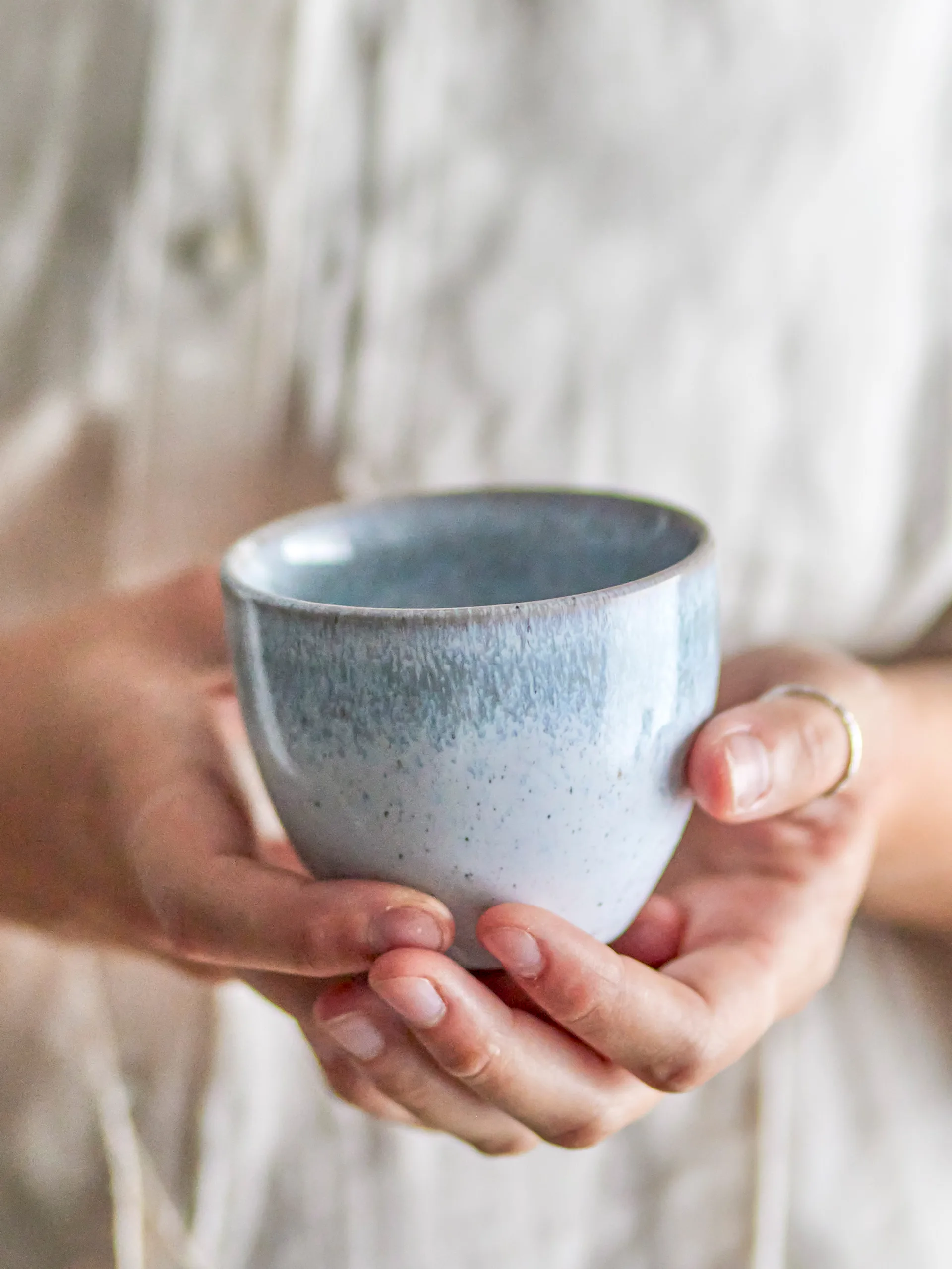 Taza Paula 19,5 cl, Blue Bloomingville