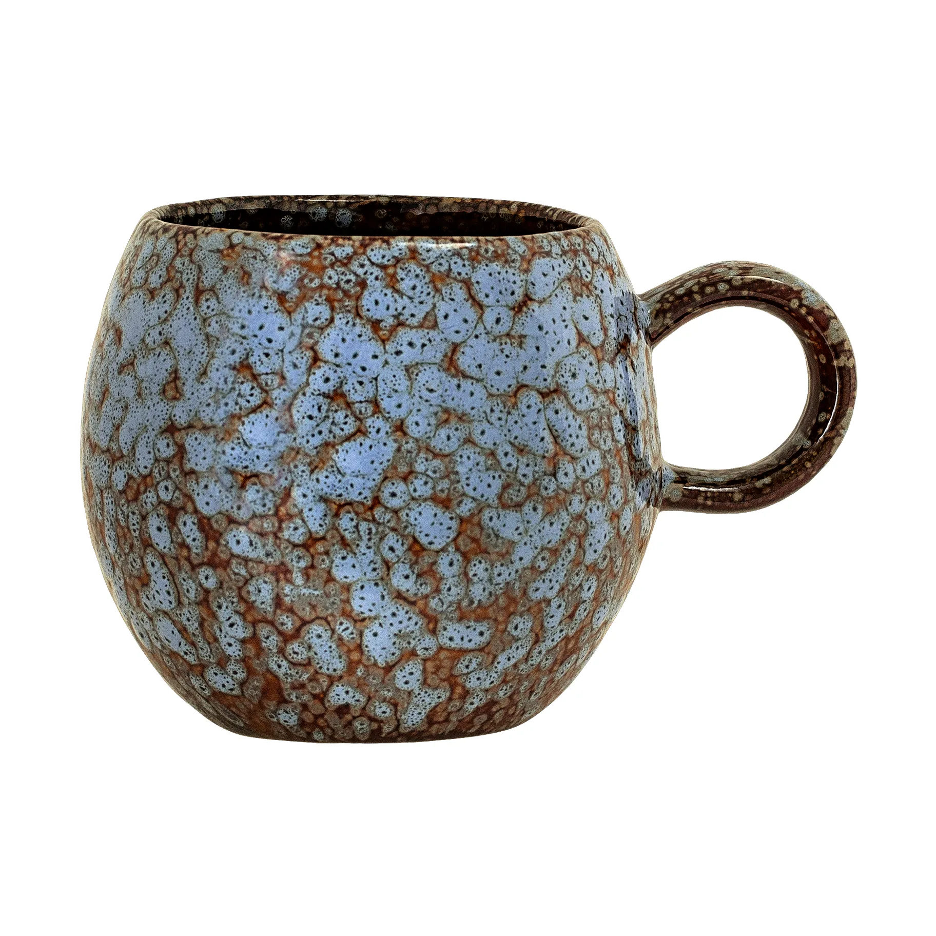 Taza Paula 27,5 cl, Azul-marrón Bloomingville