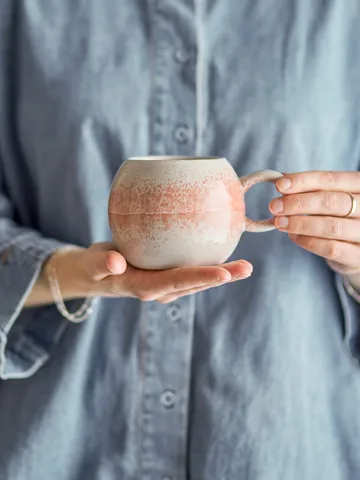 Taza Paula 41 cl - Naranja - Bloomingville