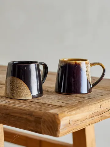 Taza Rye - Brown, 2 piezas - Bloomingville