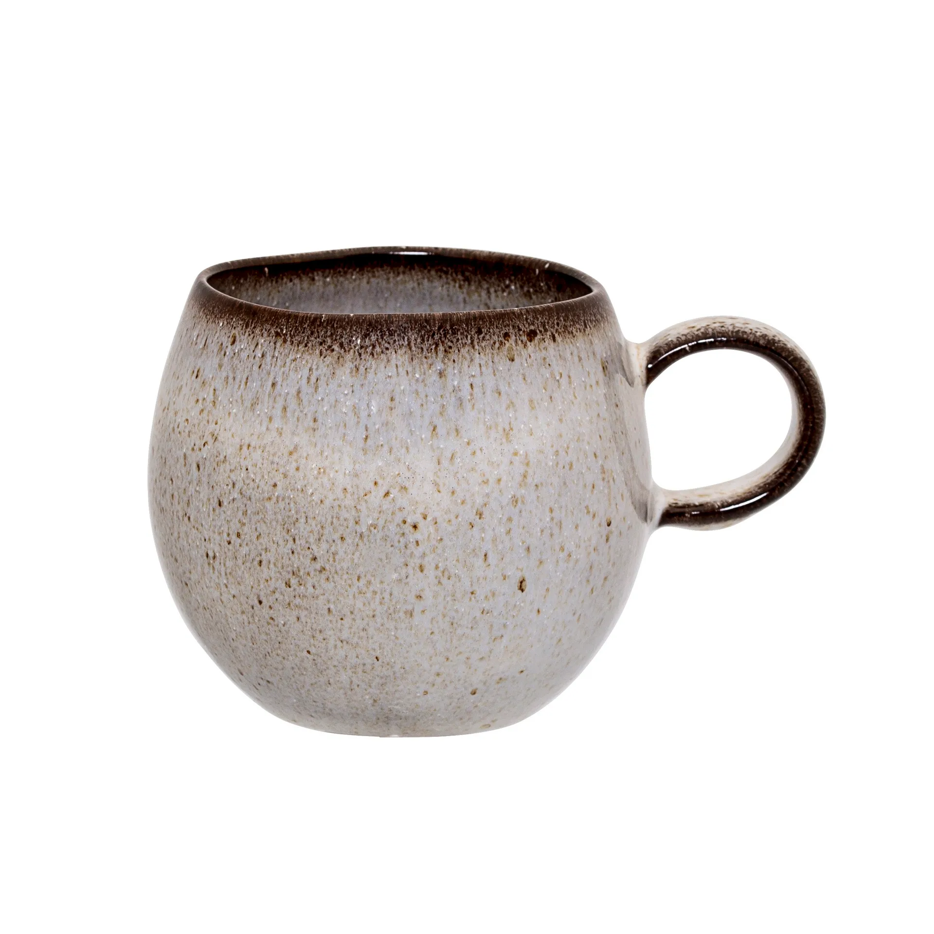 Taza Sandrine 8 cm, gris claro Bloomingville