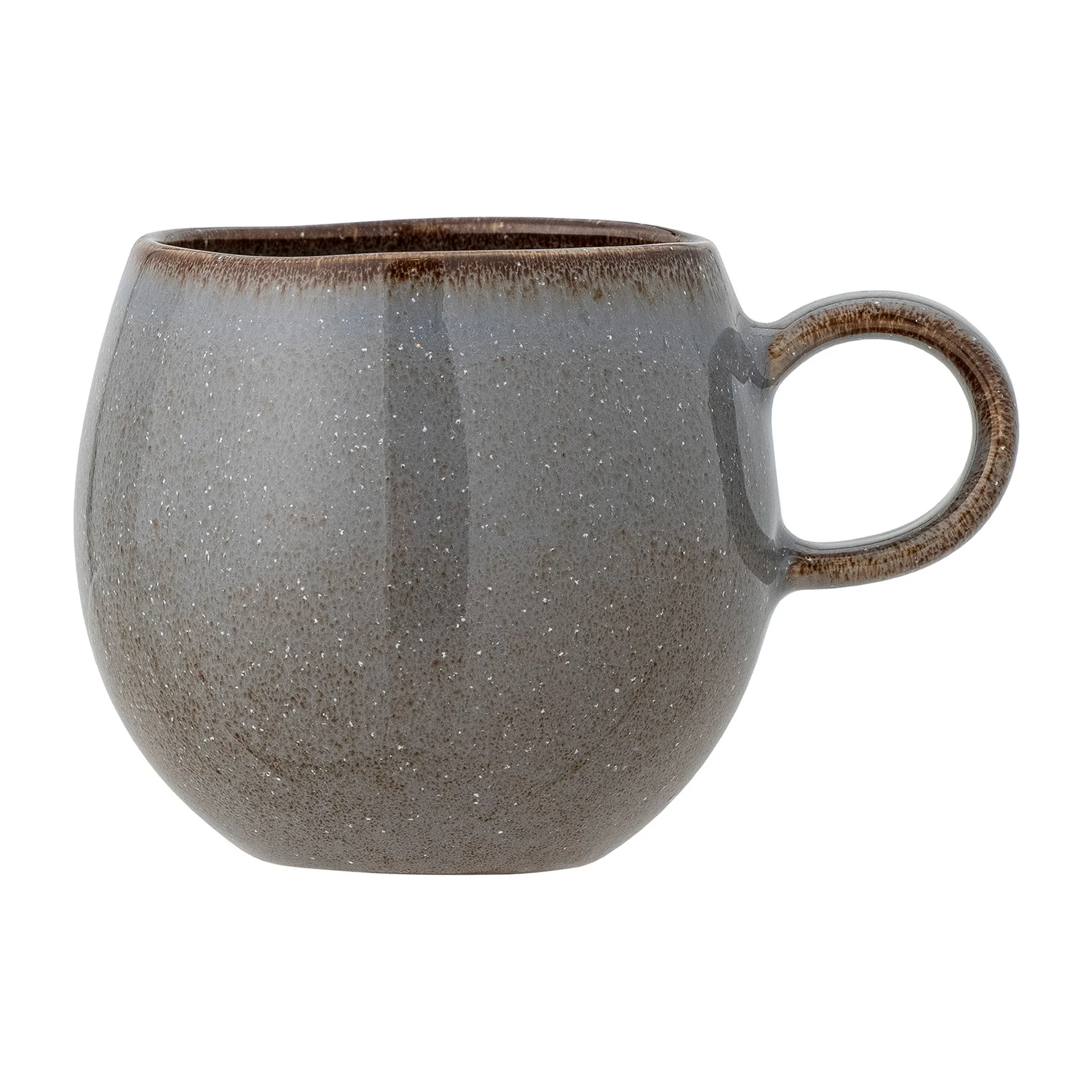 Taza Sandrine 8 cm, gris Bloomingville
