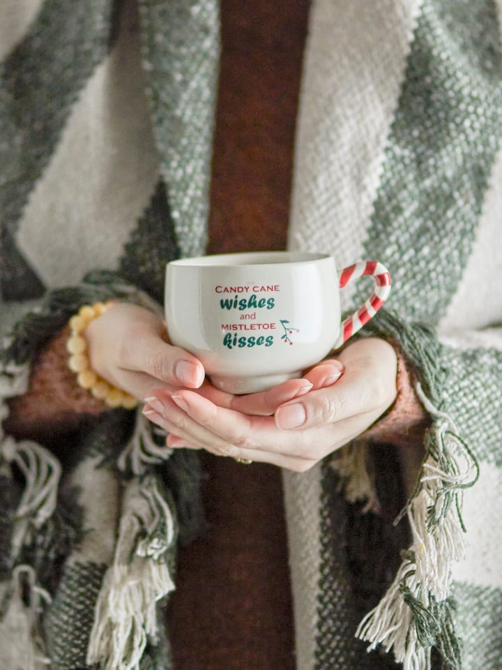 Taza Treats 25 cl, Candy cane wishes Bloomingville