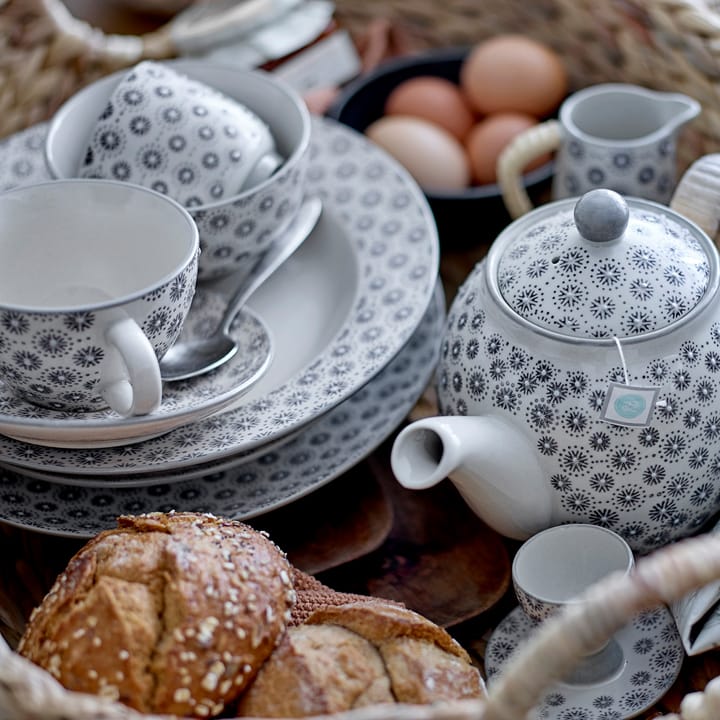 Taza y platillo Elsa - gris - Bloomingville