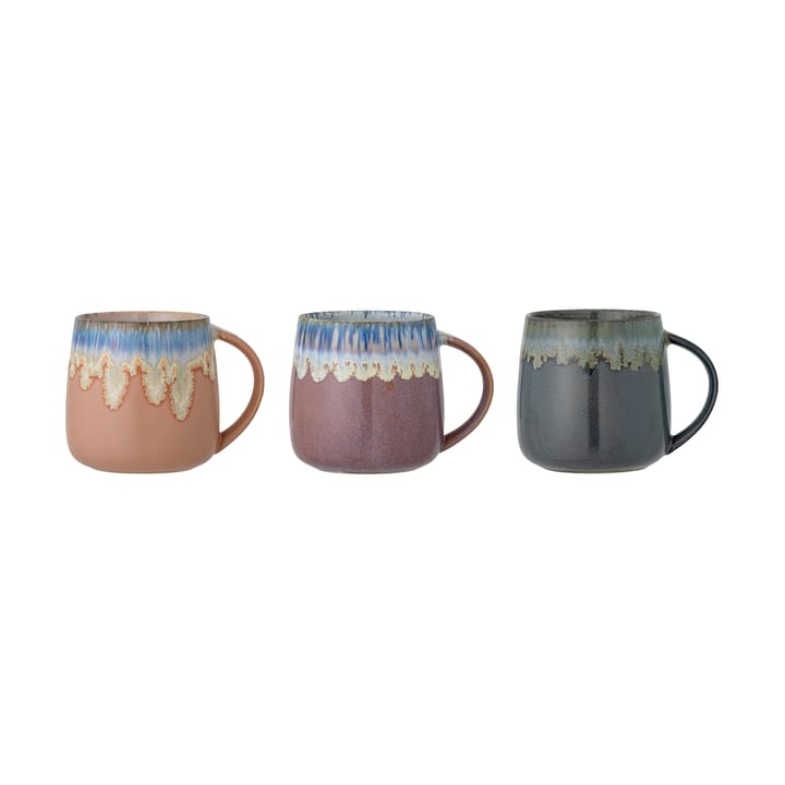 Tazas Cloe 38 cl 3 piezas, Multi Bloomingville