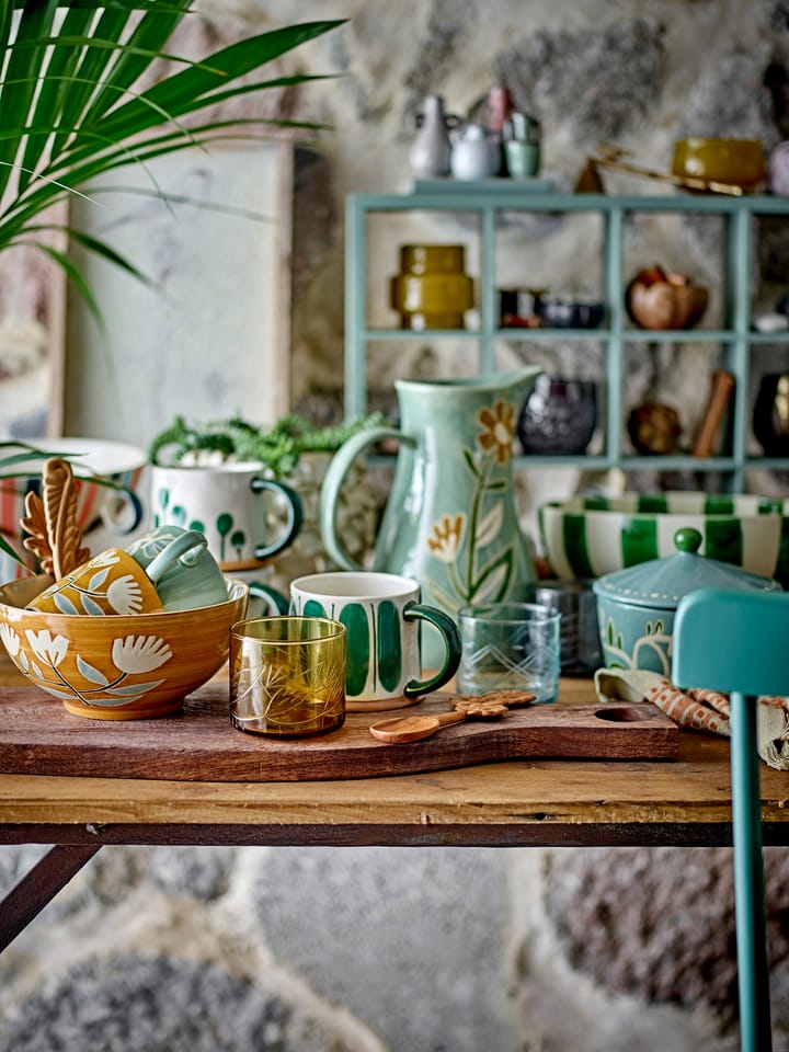 Tazas Linora 45 cl, 3-pack, Verde Bloomingville