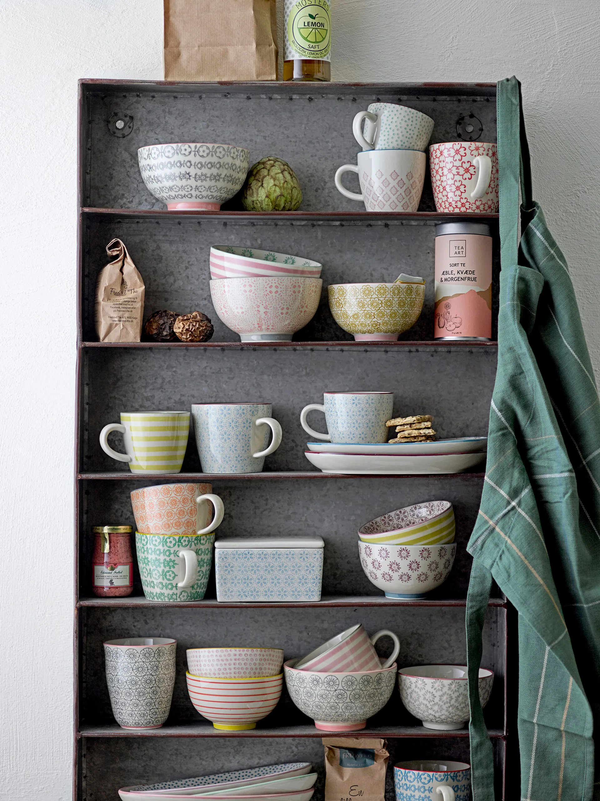 Tazas Patricia 30 cl 3 piezas Azul Bloomingville