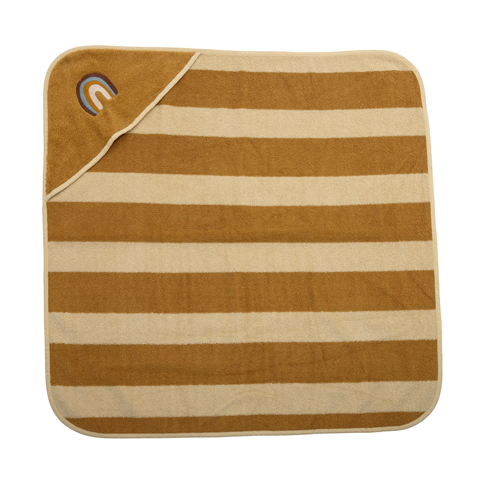 Toalla con capucha Agnes 78x78 cm, Arcoíris Bloomingville