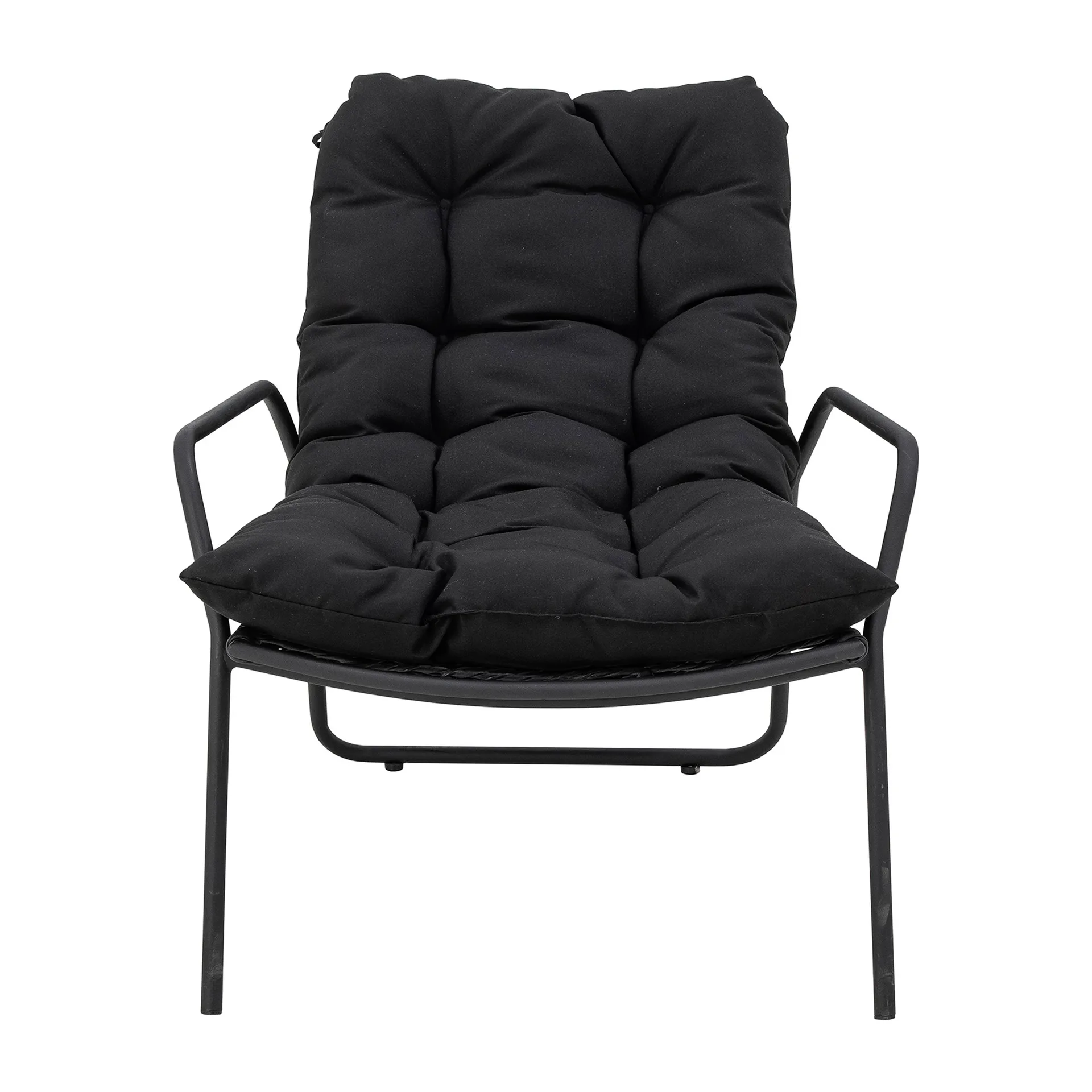Tumbona Boel, negro Bloomingville