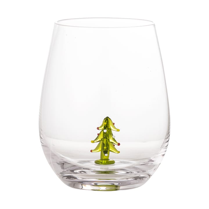 Vaso 50 cl, Árbol de Navidad-claro Bloomingville