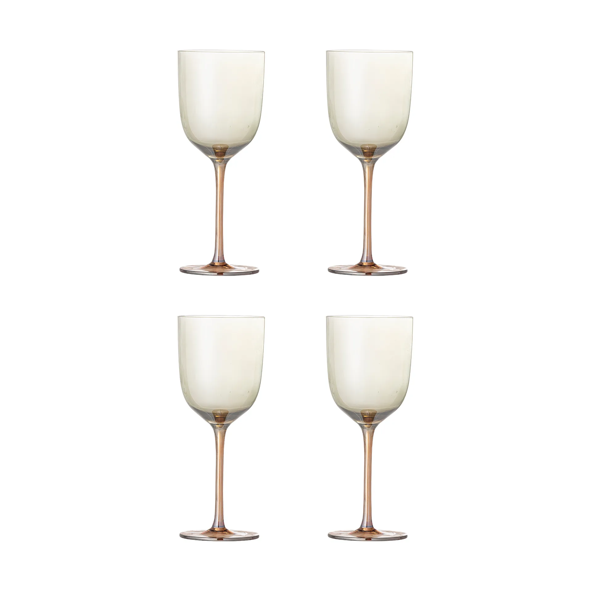 Vaso Aston, pack de 4, Bronce Bloomingville