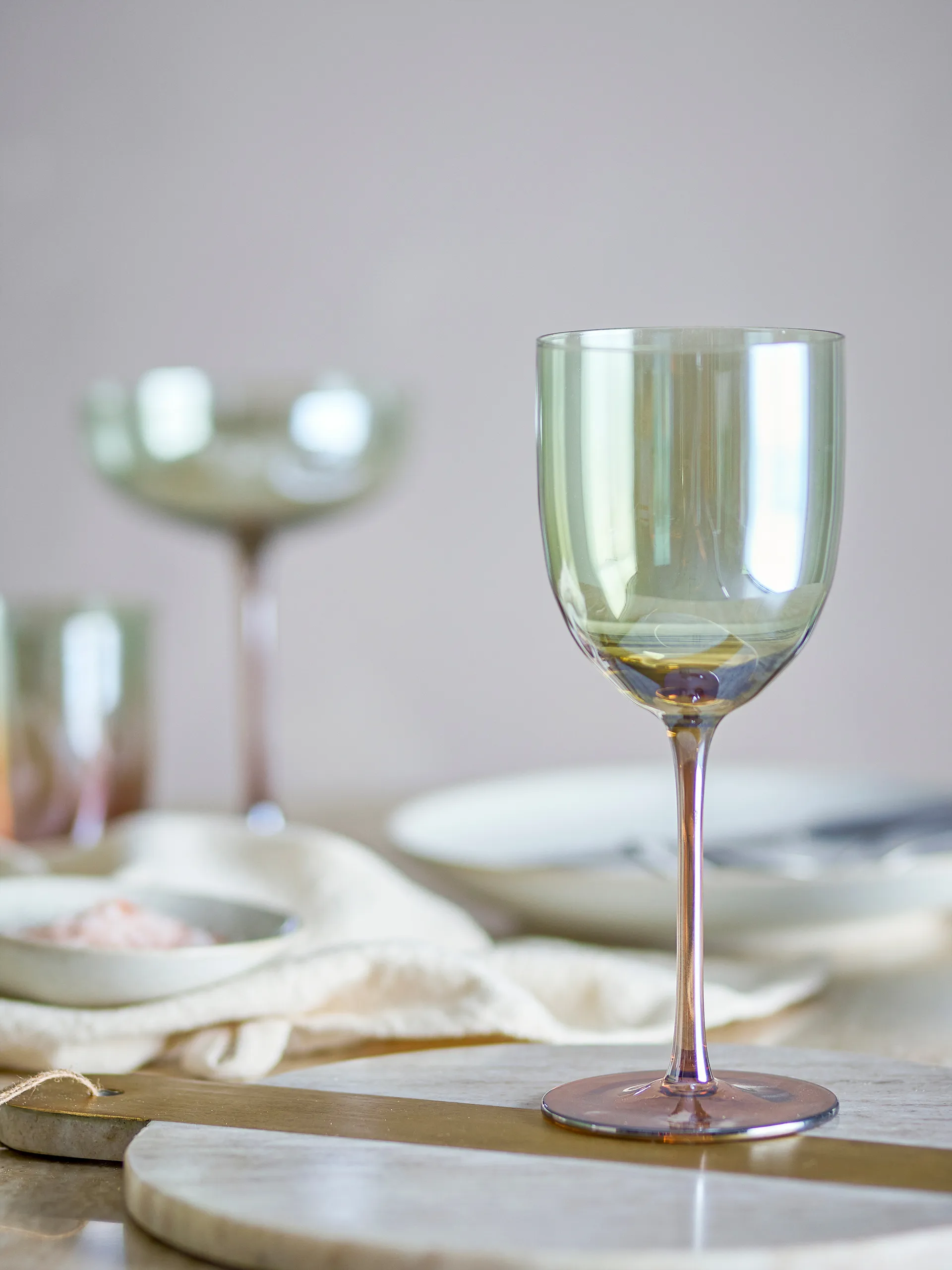 Vaso Aston, pack de 4, Bronce Bloomingville