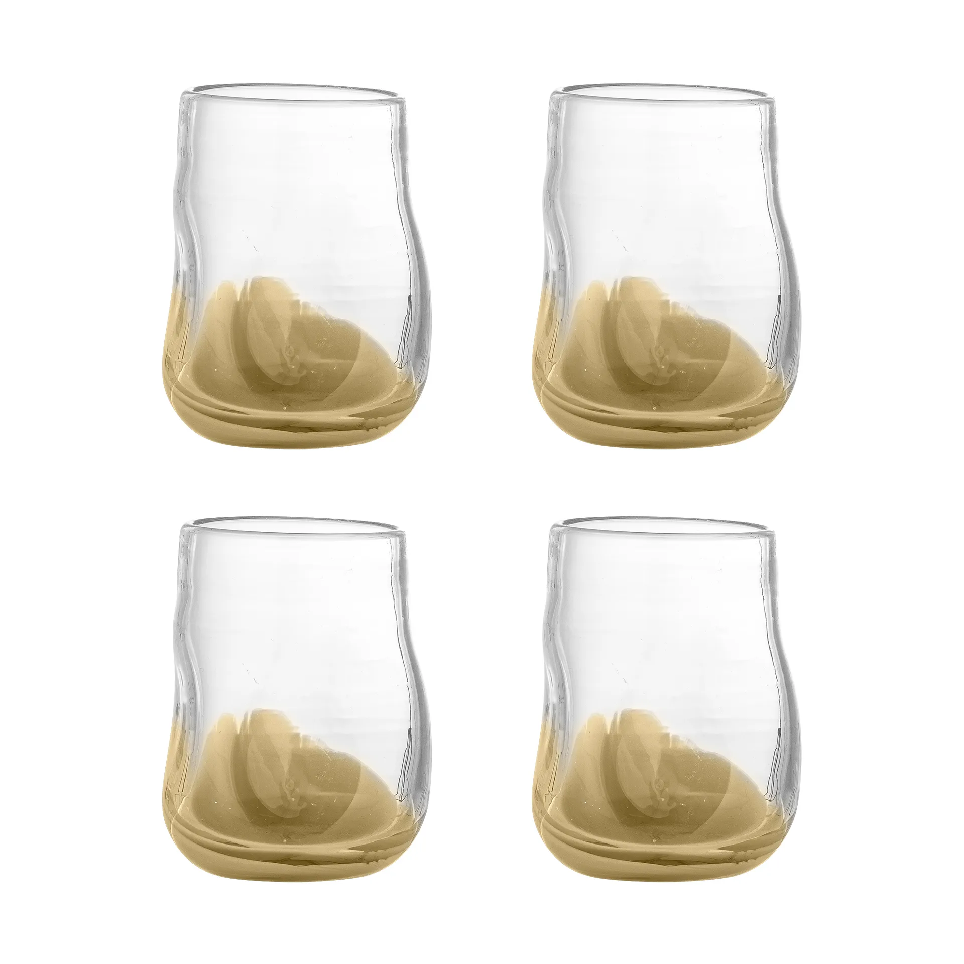 Vaso Ballard, pack de 4, Natural Bloomingville
