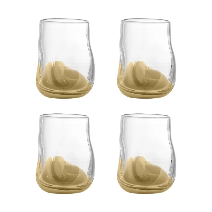 Vaso Ballard, pack de 4 - Natural - Bloomingville