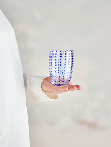 Vaso Brinley, pack de 4 - Azul - Bloomingville