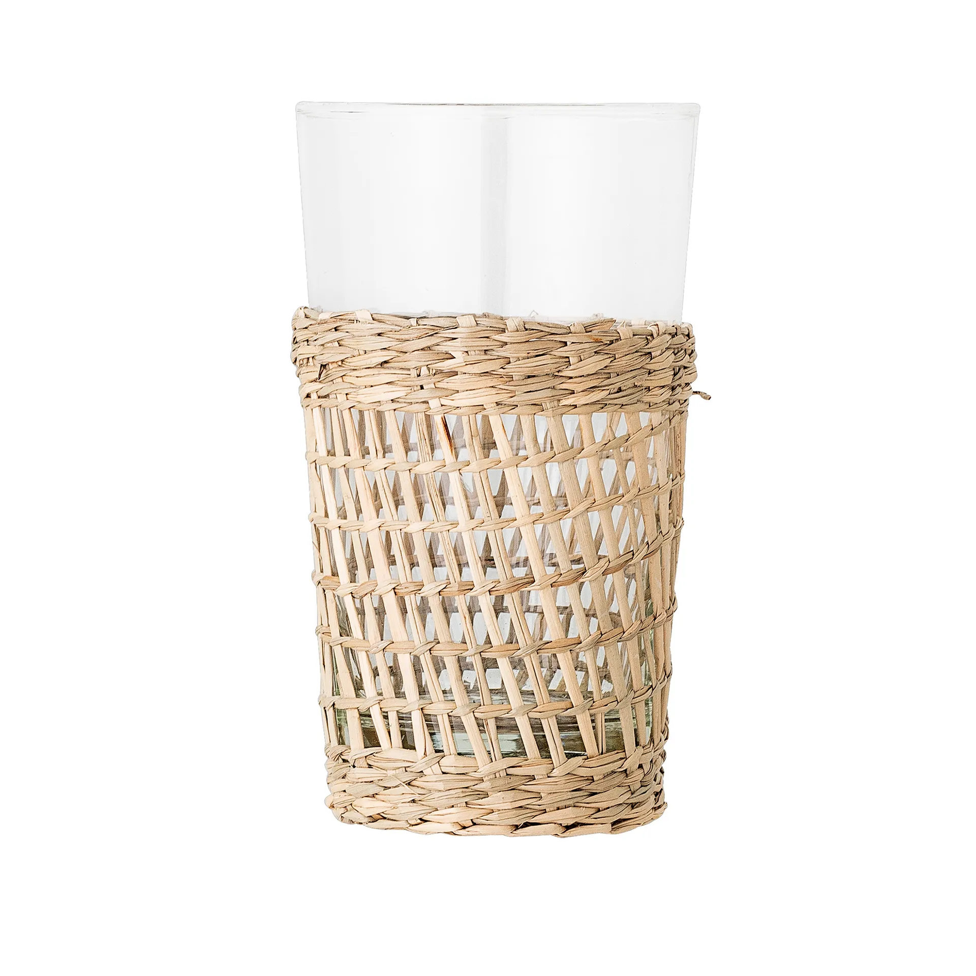 Vaso Daphne 33 cl, transparente-natural Bloomingville