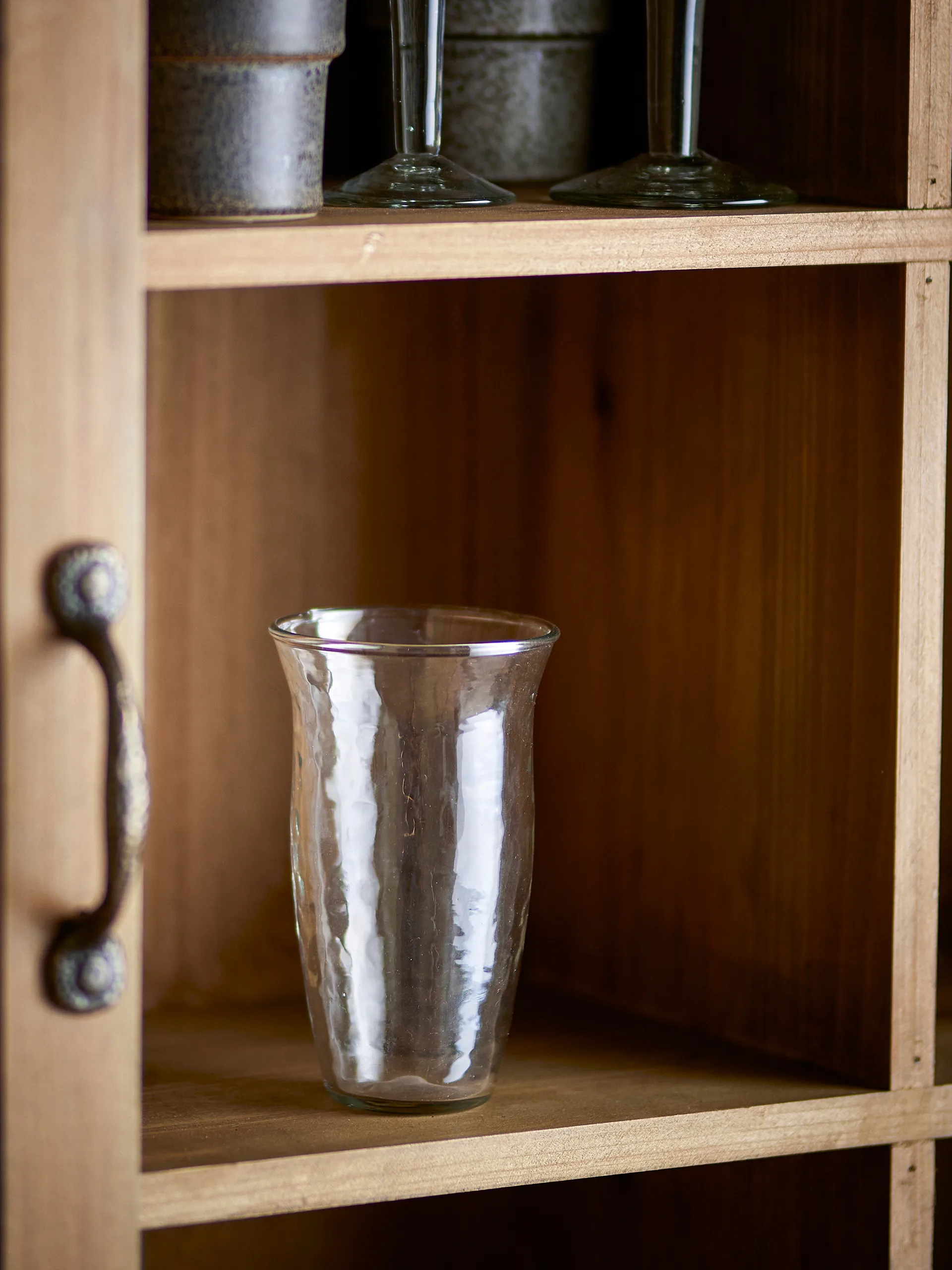 Vaso de bebida Asha, pack de 4, Transparente Bloomingville