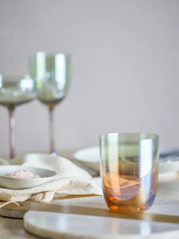 Vaso de bebida Aston, pack de 4 - Bronce - Bloomingville