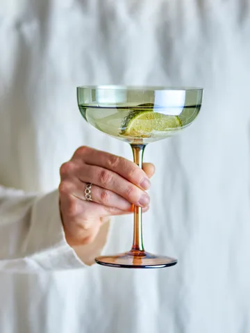 Vaso de cóctel Aston, pack de 4 - Bronce - Bloomingville