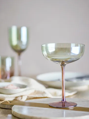 Vaso de cóctel Aston, pack de 4 - Bronce - Bloomingville