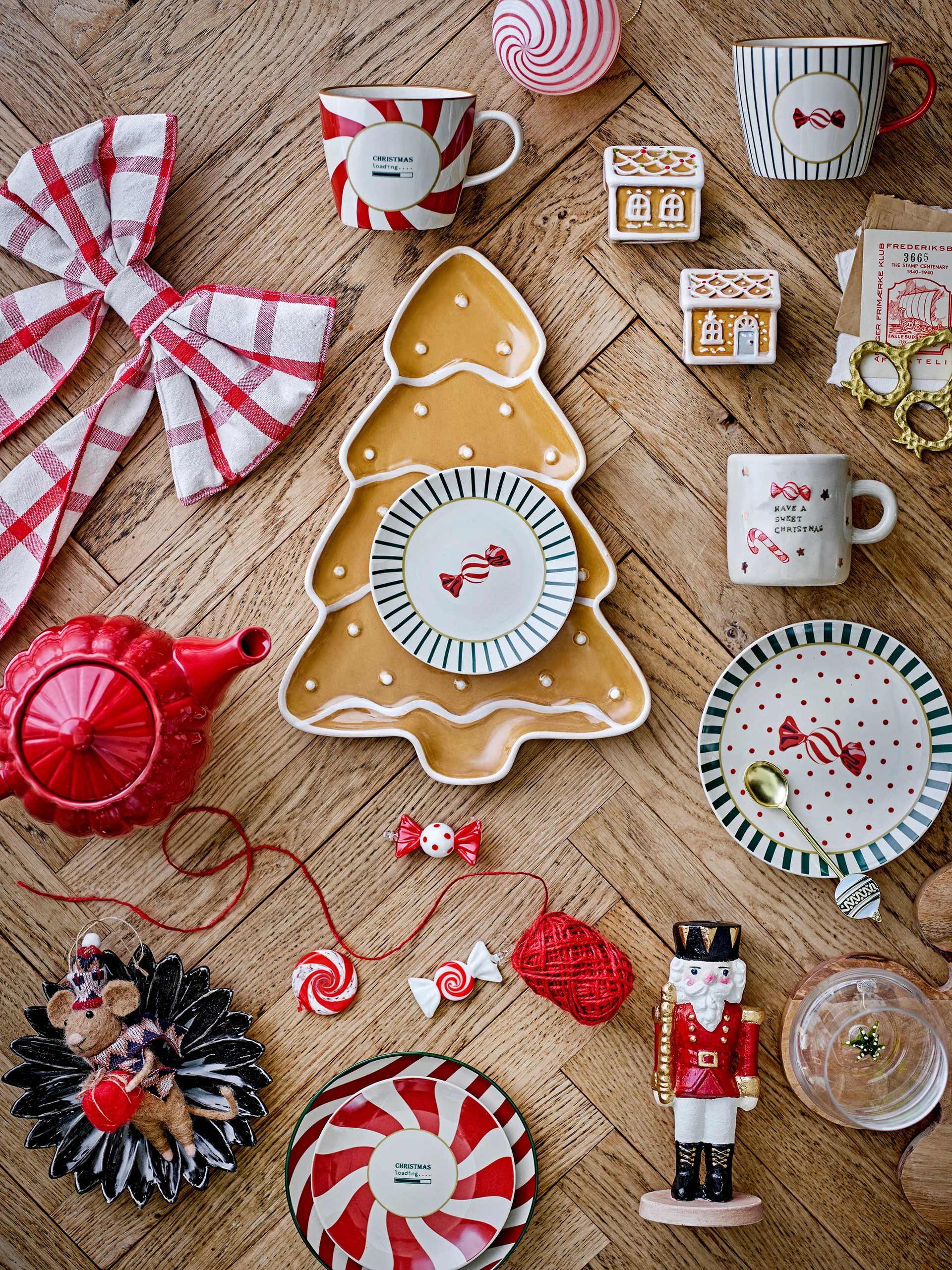 Vaso Misa 56 cl 4 piezas, Navidad Bloomingville