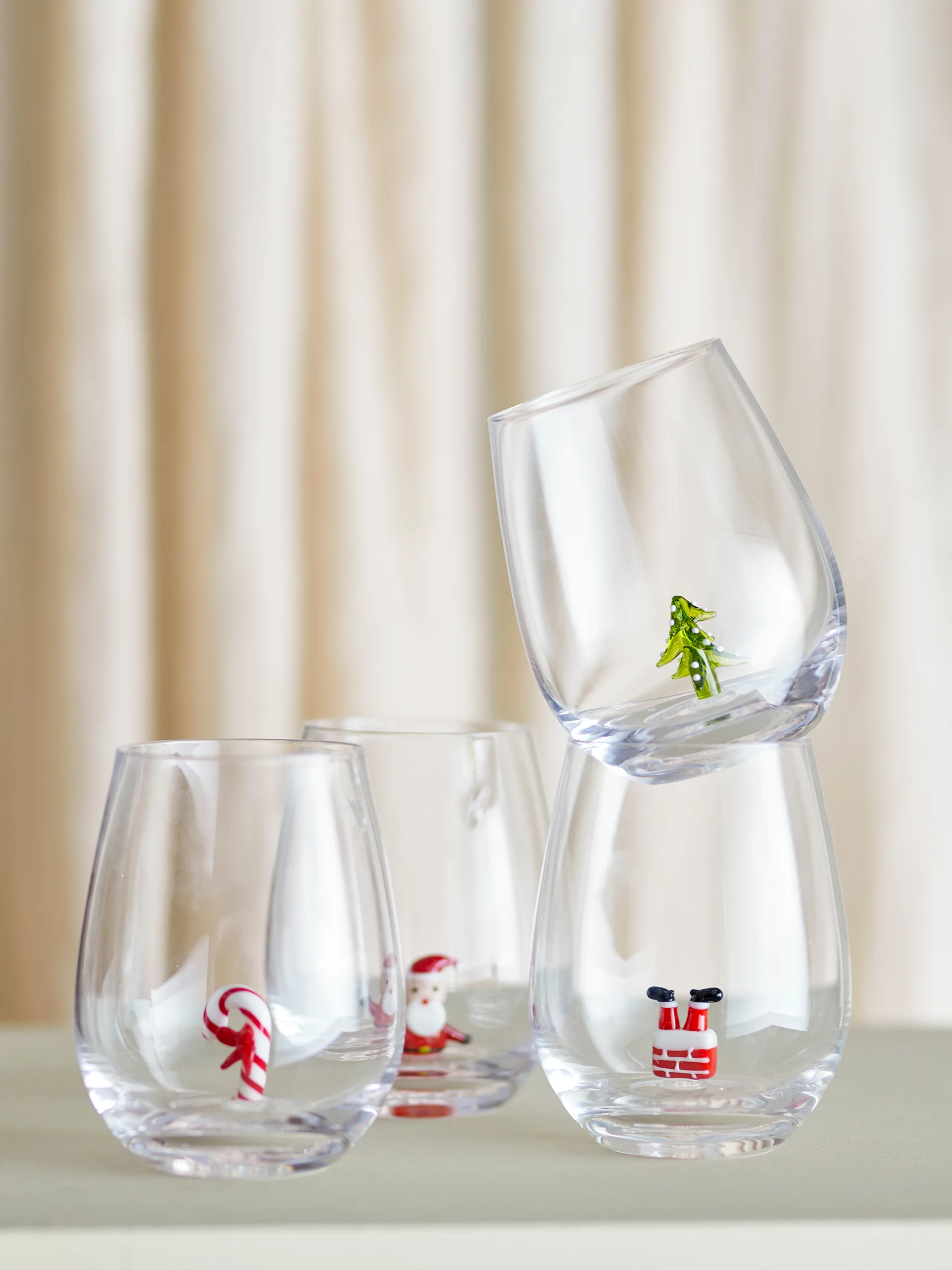 Vaso Misa 56 cl 4 piezas, Navidad Bloomingville