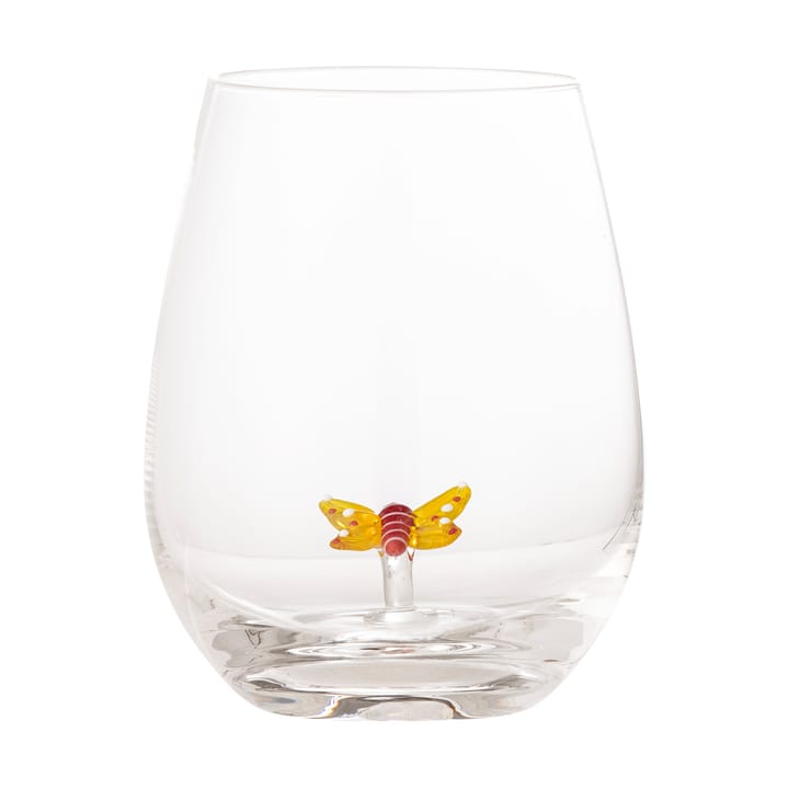 Vaso Misa 56 cl - Clear-butterfly - Bloomingville