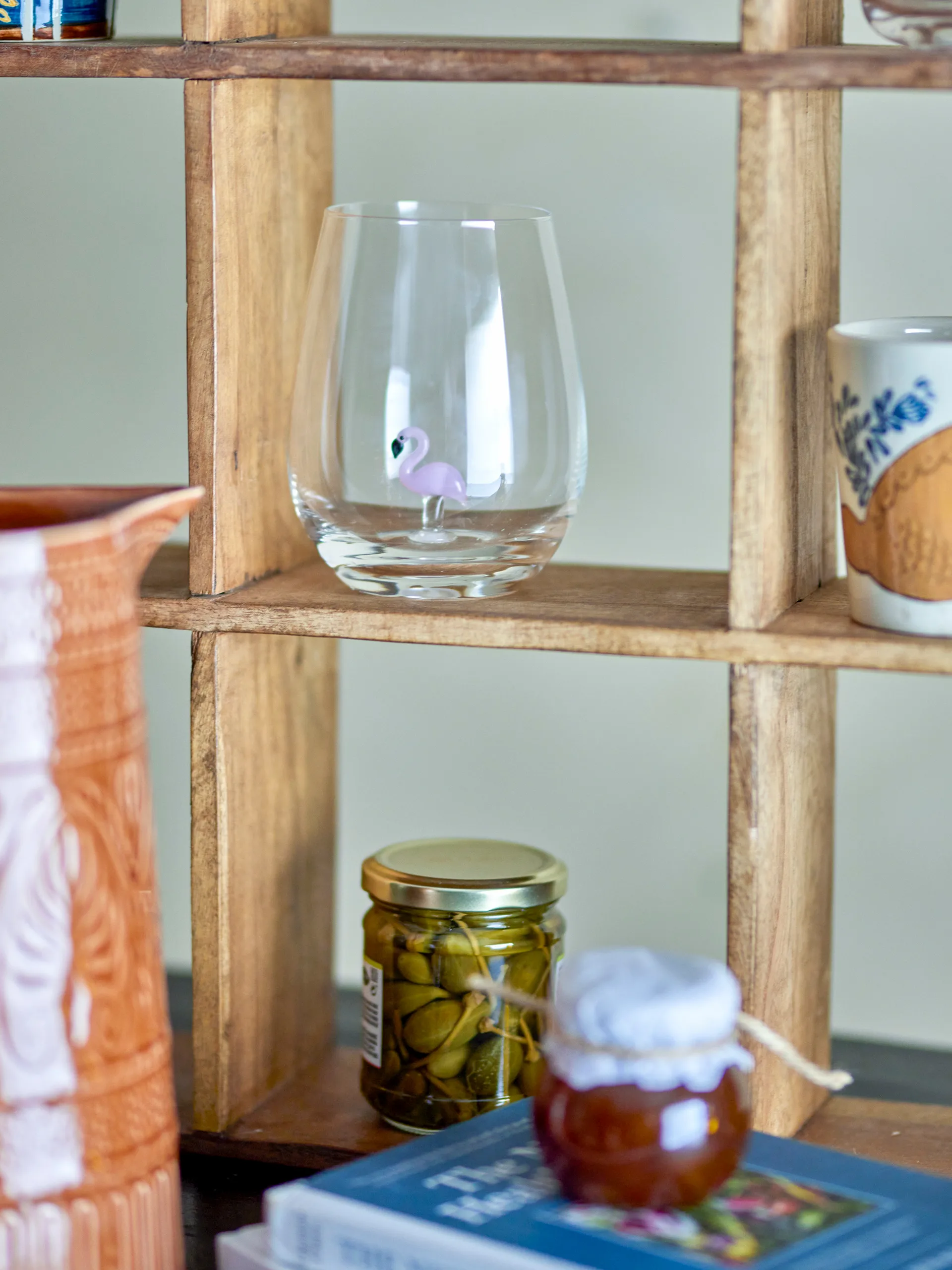 Vaso Misa 56 cl, Clear-flamingo Bloomingville