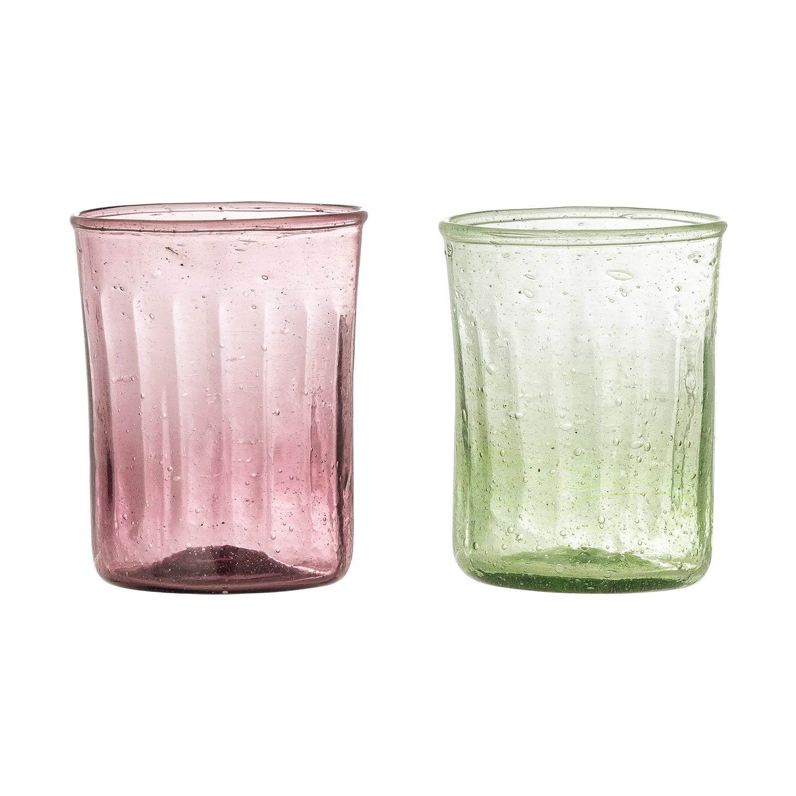 Vaso Sunil, pack de 2, Verde Bloomingville