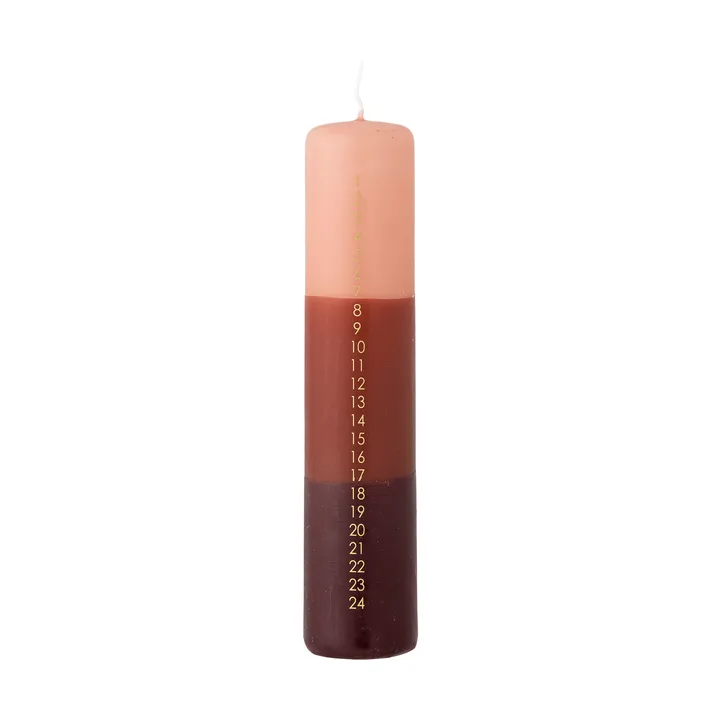 Velas de Adviento Dip Dye - Multicolor, 25 cm - Bloomingville