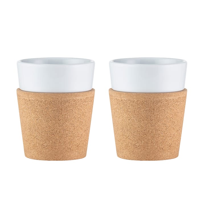 2 Tazas con corcho Bistro - 30 cl - Bodum