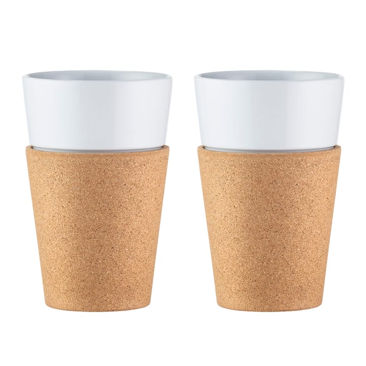 2 Tazas con corcho Bistro - 60 cl - Bodum