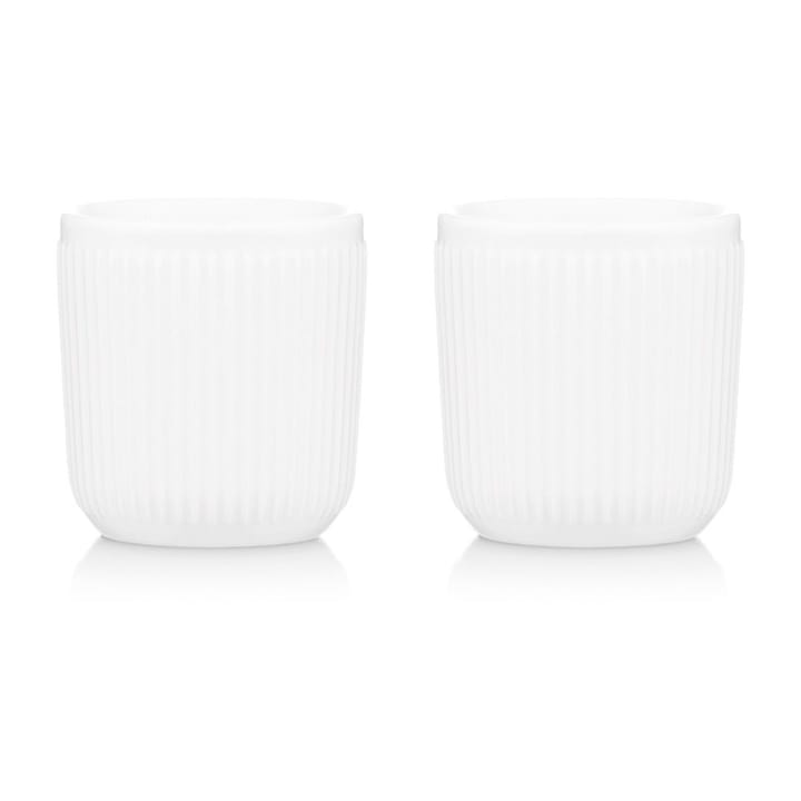 2 Tazas de doble pared Douro 10 cl - blanco - Bodum