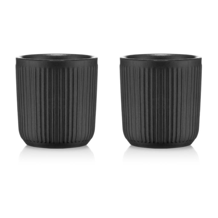 2 Tazas de doble pared Douro 10 cl - negro - Bodum