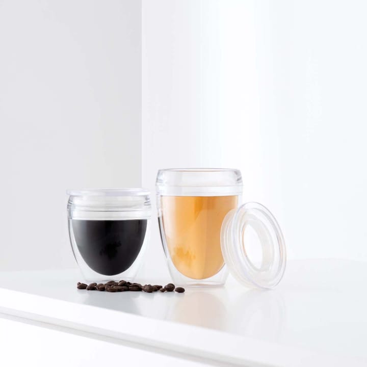 2 Vasos doble pared Pavina To Go, 25 cl Bodum