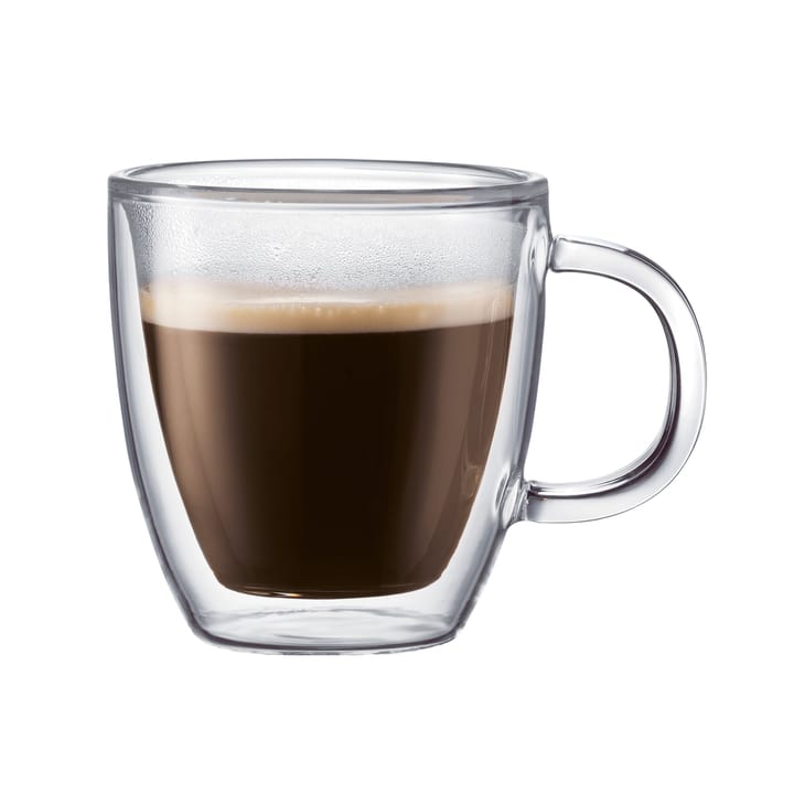 2 Vasos térmicos con asa Bistro, 0,15 L Bodum