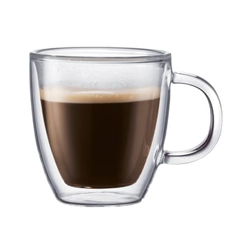 2 Vasos térmicos con asa Bistro - 0,3 L - Bodum