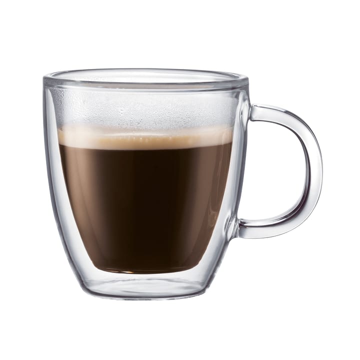 2 Vasos térmicos con asa Bistro, 0,3 L Bodum