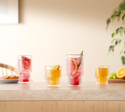 2 Vasos térmicos doble pared Navalia 15 cl, Transparente Bodum