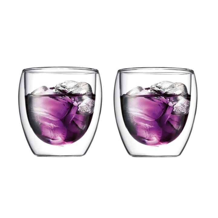 2 Vasos térmicos doble pared Pavina - 25 cl - Bodum