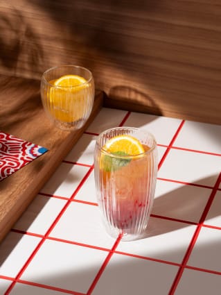 2 Vasos térmicos doble pared Pavina 45 cl, Transparente Bodum