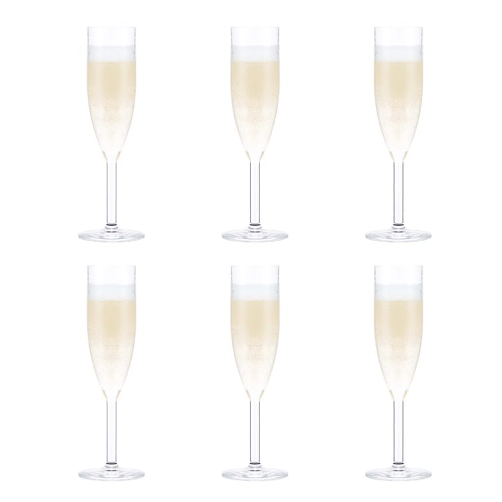 6 Copas de champán Oktett, 12 cl Bodum