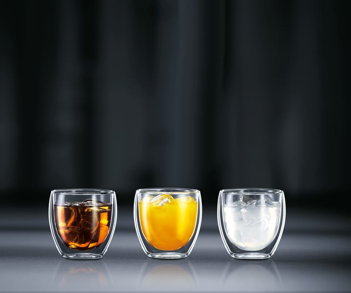 6 Vasos térmicos doble pared Pavina - 25 cl - Bodum