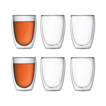6 Vasos térmicos doble pared Pavina - 35 cl - Bodum
