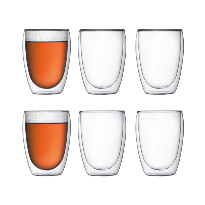 6 Vasos térmicos doble pared Pavina - 35 cl - Bodum