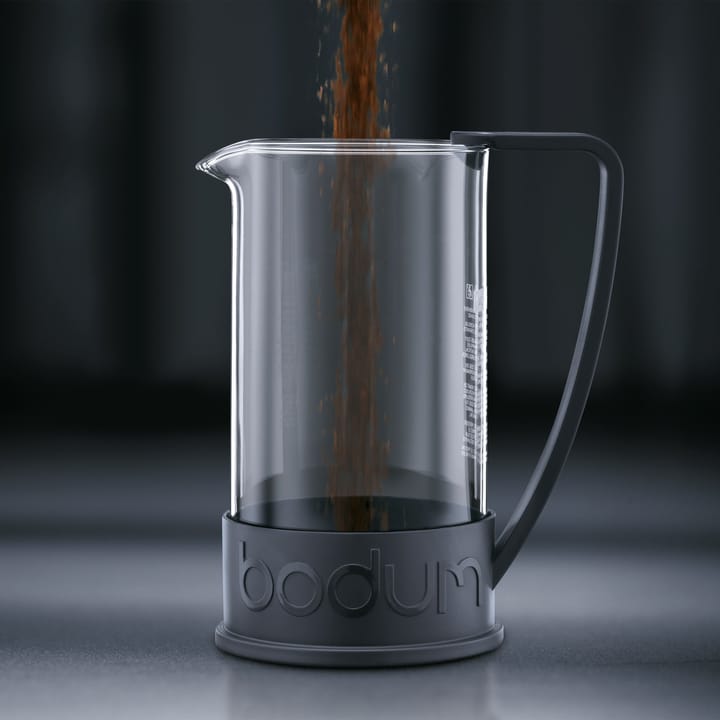 Cafetera de émbolo Brazil, negro, 8 tazas Bodum