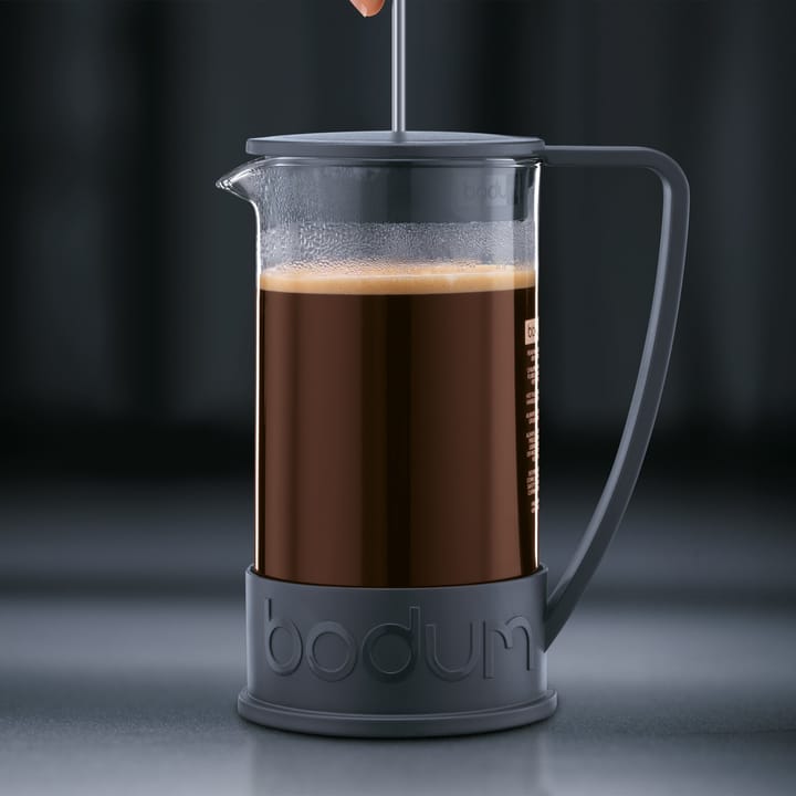 Cafetera de émbolo Brazil, negro, 8 tazas Bodum