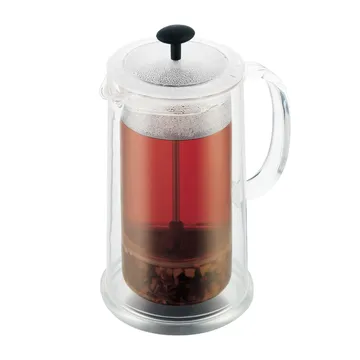 Cafetera de émbolo doble pared Thermia French 1 l - Transparent - Bodum
